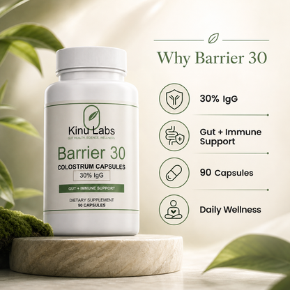 Kinu Labs Barrier 30 Colostrum Capsules